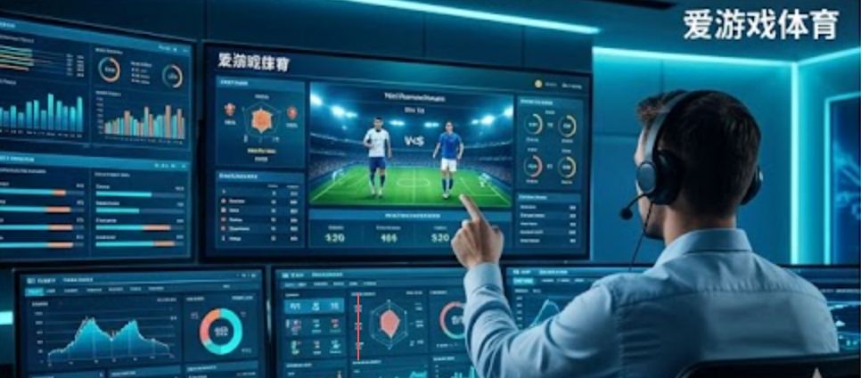 篮球运动员投篮瞬间，背景是数据分析图表